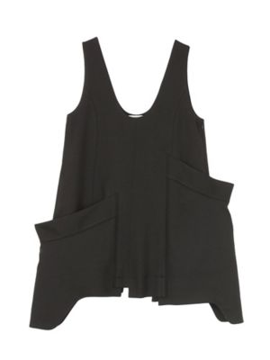 【新品】 UN3D. DOWN SHORT VEST BLACK アンスリード INSERT DESIGN VEST | UN3D./アンスリード | 三越