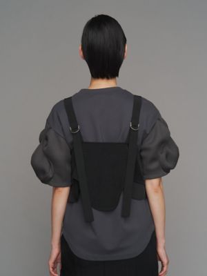 値下 UN3D CURVE FLAP FIELD BUSTIER CURVE FLAP FIELD BUSTIER【セットアップ着用可能】 / カーブ