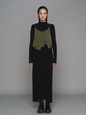 CURVE FLAP FIELD BUSTIER【セットアップ着用