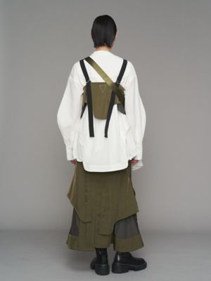 CURVE FLAP FIELD BUSTIER【セットアップ着用