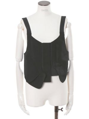 値下 UN3D CURVE FLAP FIELD BUSTIER CURVE FLAP FIELD BUSTIER【セットアップ