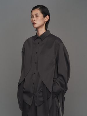 【中古】 Untitled Dig ウィンタースリープ WAVE RAFFLE SHIRT【セットアップ着用可能