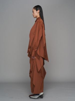 UN3D. アンスリード　WAVE RAFFLE SHIRT WAVE RAFFLE SHIRT【セットアップ着用可能】 | UN3D