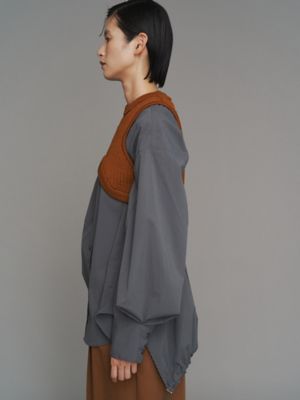 W TRIANGLE TUCK SH | UN3D./アンスリード