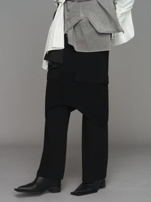 MESH SKIRT LAYER PT【セットアップ着用可能