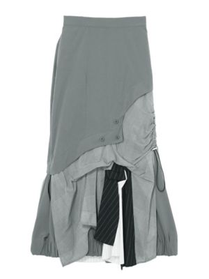 PATTERN MIX SHIRT SK【セットアップ着用可能