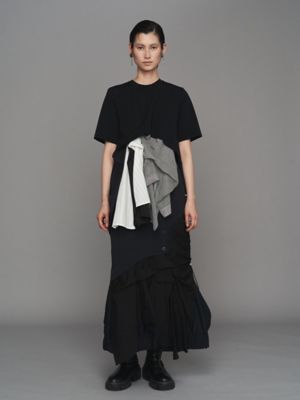 PATTERN MIX SHIRT SK【セットアップ着用可能