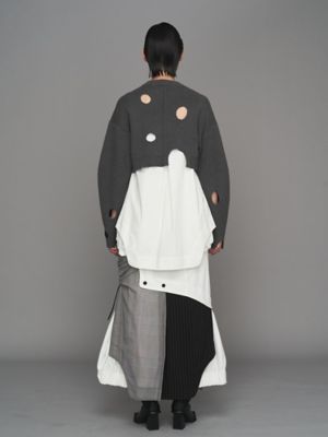 PATTERN MIX SHIRT SK【セットアップ着用可能