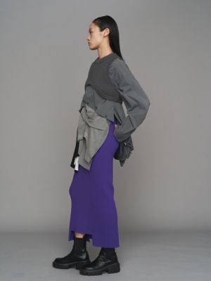 【新品未使用 タグ付き】アンスリード RIB KT TIGHT SK ブルー RIB KT TIGHT SK｜アンスリード（UN3D.）公式通販｜RUNWAY
