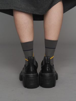 GEOMETRY LINE SOCKS | UN3D./アンスリード | 三越
