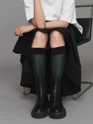 お値下げアンスリード ブーツUN3D. SOLE SWITCHING BOOTS UN3D．SOLE SIDEGORE BOOTS | UN3D