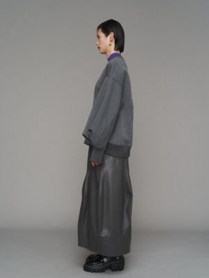 W TRIANGLE TUCK TOP | UN3D./アンスリード