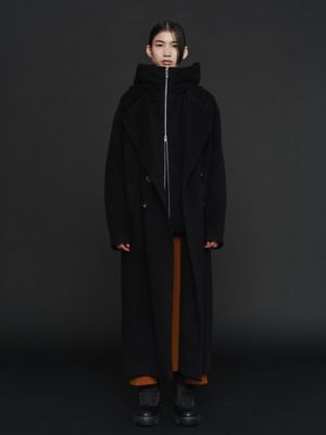 HOOD LAYERED SHAGGY CT | UN3D./アンスリード