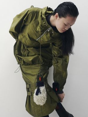 UN3D./アンスリード ARMOR ANORAK【セットアップ着用可能】カーキ アウター【三越伊勢丹/公式】