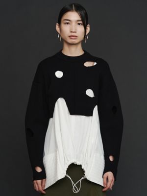 UN3D./アンスリード PADDING HEM DESIGN SH CAMISOLE ホワイト トップス【三越伊勢丹/公式】