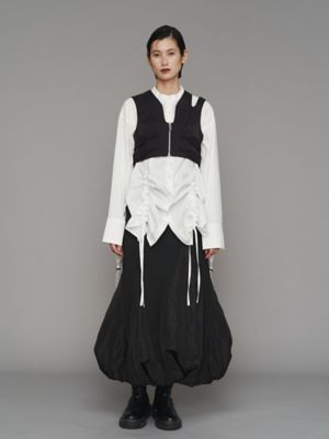 【新品】 UN3D. DOWN SHORT VEST BLACK アンスリード ARMOR SHORT VEST【セットアップ着用可能】 | UN3D