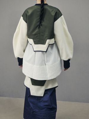 FLEECE DOCKING LAYERED SK【セットアップ着用