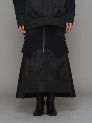 FLEECE DOCKING LAYERED SK【セットアップ着用