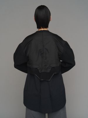 FLEECE DOCKING LAYERED TOP【セットアップ