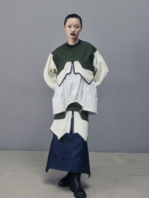 un3d. 新品　FLEECE DOCKING LAYERED TOP FLEECE DOCKING LAYERED TOP【セットアップ