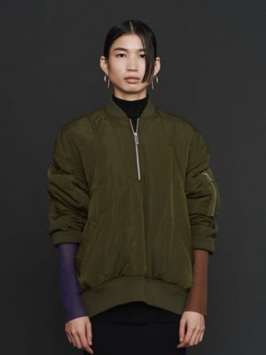 MA－1 HALF－ZIP TOP【セットアップ着用可能】 | UN3D