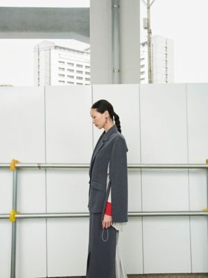 FRONT BACK DOCKING JACKET【セットアップ着用