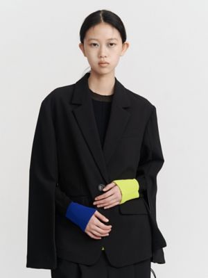 FRONT BACK DOCKING JACKET【セットアップ着用