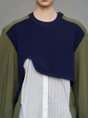 CURVE KNIT DOCKING SH | UN3D./アンスリード