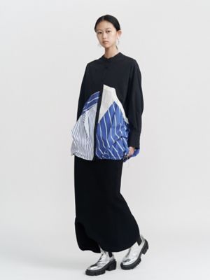 Tシャツ(長袖+七分) UN3D. DECONSTRUCTION DOCKING SHIRT DECONSTRUCTION DOCKING SHIRT | UN3D