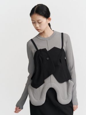 FRONT BACK DOCKING BUSTIER【セットアップ