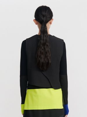 WAVE ASYMMETRY VEST【セットアップ着用可能