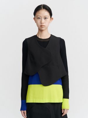 WAVE ASYMMETRY VEST【セットアップ着用可能