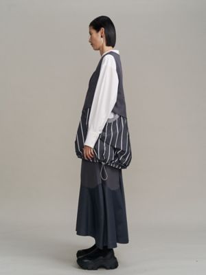 WAVE ASYMMETRY VEST【セットアップ着用可能