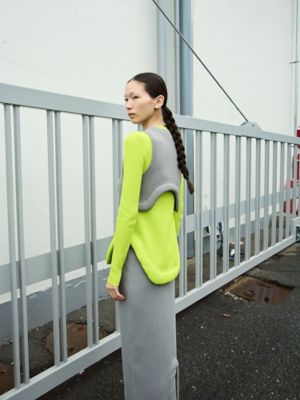 EDGE WAVE KNIT VEST | UN3D./アンスリード | 三越