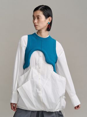 EDGE WAVE KNIT VEST | UN3D./アンスリード | 三越