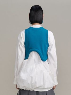 EDGE WAVE KNIT VEST | UN3D./アンスリード | 三越