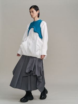EDGE WAVE KNIT VEST | UN3D./アンスリード | 三越