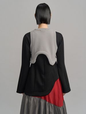 EDGE WAVE KNIT VEST | UN3D./アンスリード | 三越