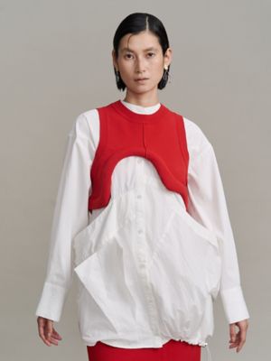 EDGE WAVE KNIT VEST | UN3D./アンスリード | 三越