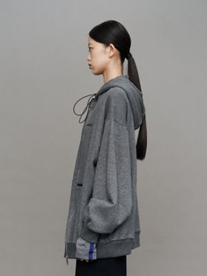 ARM COVER DOCKING ZIPUP HOODIE | UN3D