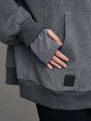 ARM COVER DOCKING ZIPUP HOODIE | UN3D