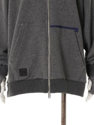 ARM COVER DOCKING ZIPUP HOODIE | UN3D