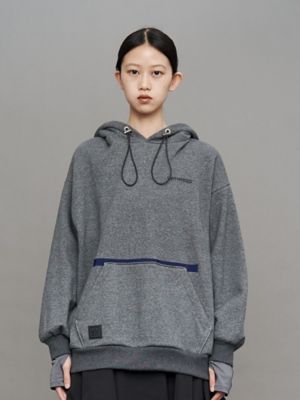 UN3D. （アンスリード） ART DOCKING SWEAT OP ARM COVER DOCKING HOODIE | UN3D./アンスリード
