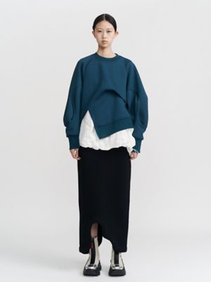トレーナー+スウェット UN3D. - OMMO MESH DOCKING WAVE TOP WAVE TUCK JERSEY TOP | UN3D./アンスリード | 三越