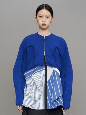 トップス 2023SS SIIILON short cardigan トップス 2023SS SIIILON short cardigan トップス 2023SS SIIILON