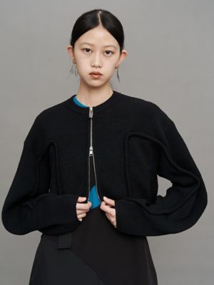 CORD LINE SHORT CARDIGAN | UN3D./アンスリード
