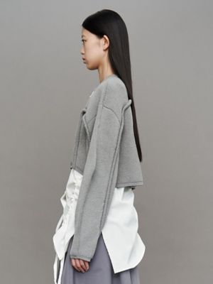 CORD LINE SHORT CARDIGAN | UN3D./アンスリード