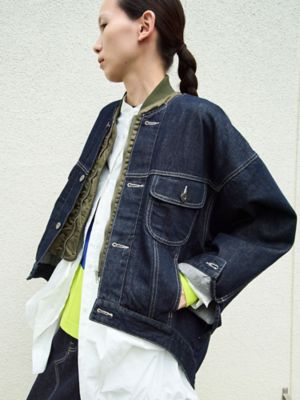 MA－1 DOCKING DENIM JACKET | UN3D./アンス
