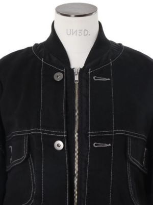 MA－1 DOCKING DENIM JACKET | UN3D./アンス