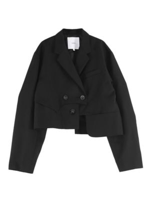 ジャケット・アウター UN3D. LAYERED ASYMMETRY JACKET LAYERED ASYMMETRY JACKET | UN3D./アンス